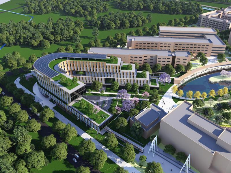 先进轨道交通产教融合实训基地（概念图）